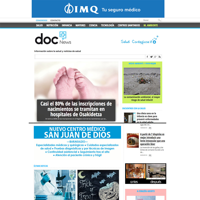 docnews, periodico de la salud
